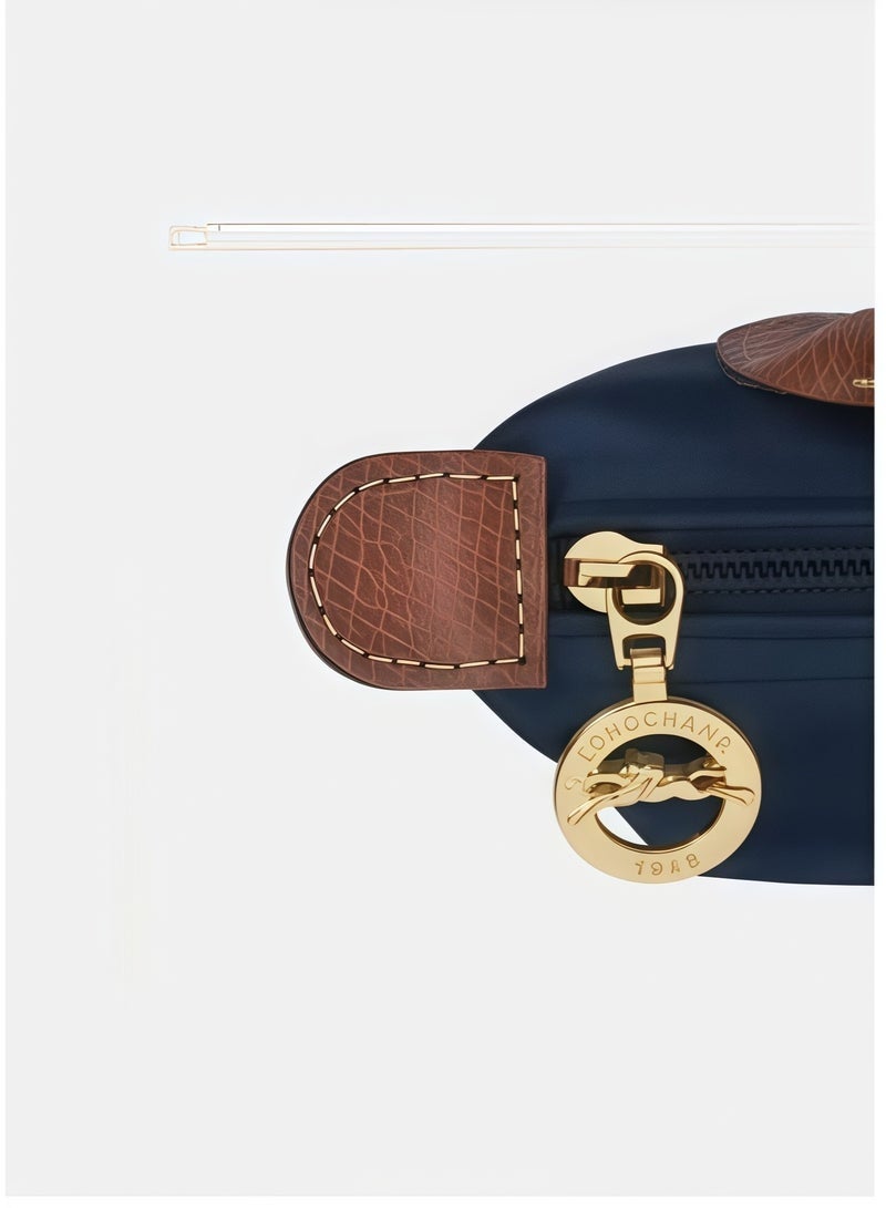 Longchamp Women's Classic Fashion Versatile Medium Handbag Shopping Bag Shoulder Bag Handbag Medium classic navy - Image 5